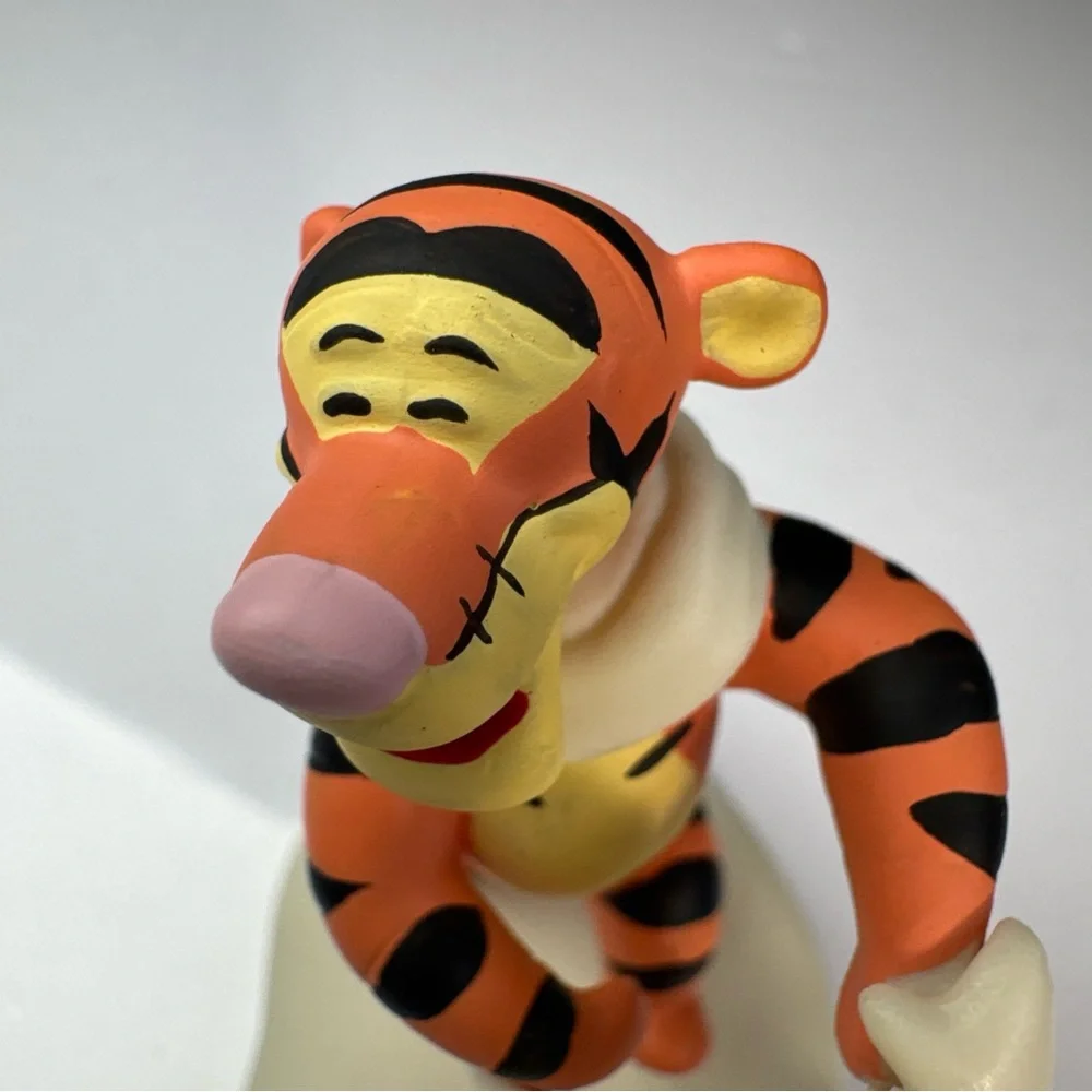 2007 Department 56 Snowbabies "Dancing With Tigger" Figure Cream Orange Figurine - Picture 16 of 16
